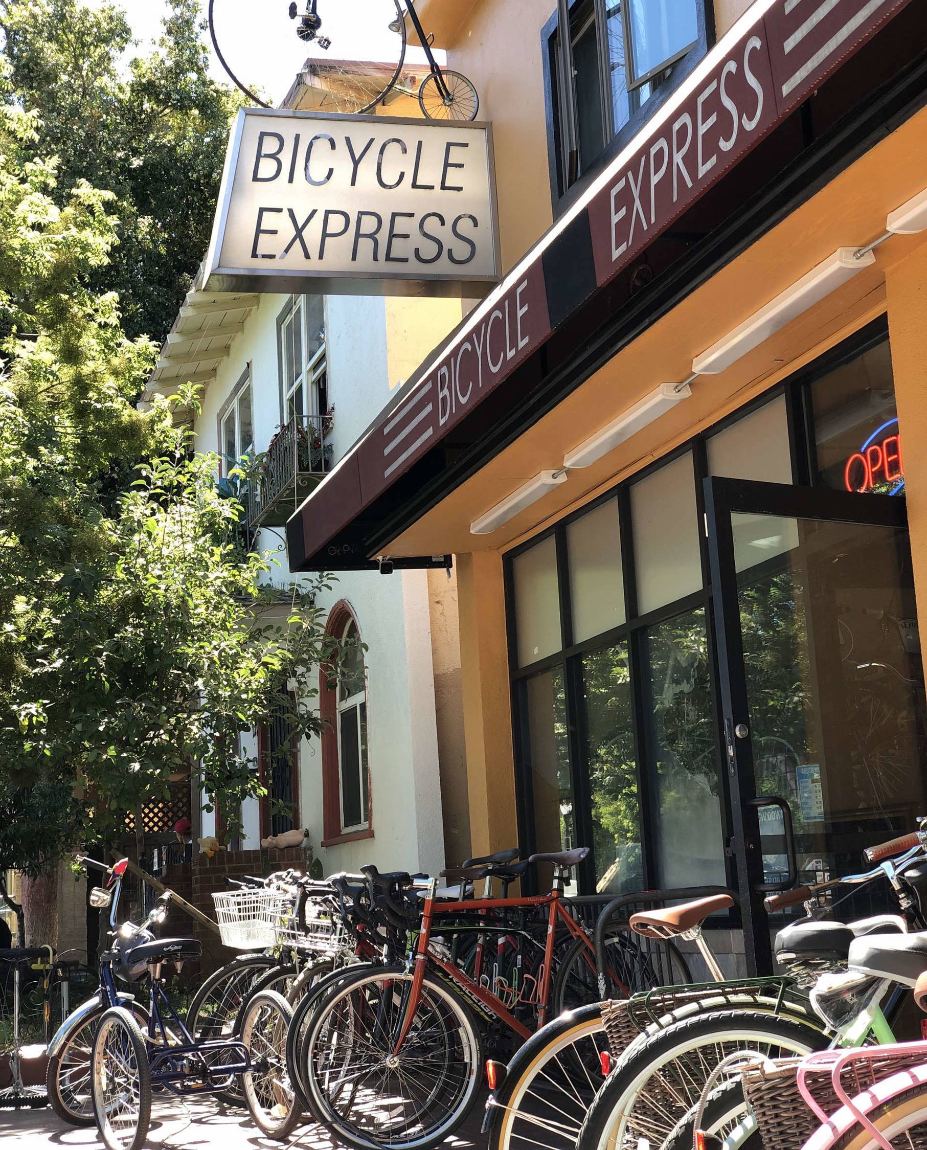 Repair shop 'Bicycle
Express'